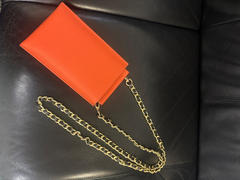 Elie Beaumont London Pouch Bag Azalea (Army Stripe Wristlet) Review