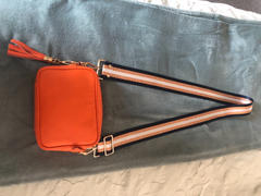 Elie Beaumont London Crossbody Metallic Pewter (Pink Camouflage Strap) Review