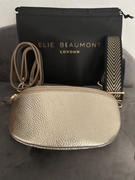 Elie Beaumont London Sling Bag - Mink Grey Review