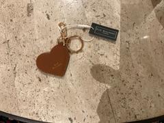 Elie Beaumont London Leather Keyring - Heart Black Review
