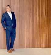 ALAIN DUPETIT Navy Blue Three Piece Suit Review