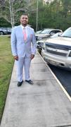 ALAIN DUPETIT Light Blue Two Button Suit Review