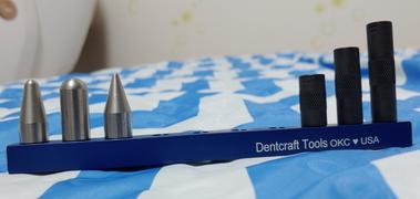 Keco Tabs Dentcraft Aluminum Interchangeable Tip Holder - Holds Up to 20 Tips Review