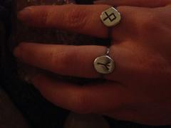 The Wicked Griffin Vinca Symbol Ring - Silver Stacking Ring Review