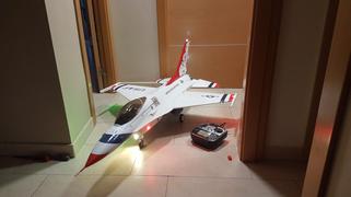 Motion RC Europe Freewing F-16C Falcon Super Scale Thunderbirds 90mm EDF Jet - ARF PLUS Review