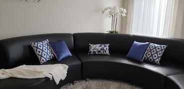 Simply Cushions Lattice Rectangular Hamptons Cushion Cover - Rectangle Review