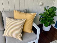 Simply Cushions Palm Mustard Outdoor Couch Cushions Set - 3 Covers Review