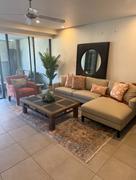 Simply Cushions Anna Linen Terracotta Floral Cushion Cover - Large Review