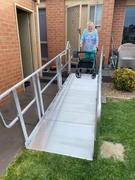 Ramp Champ PVI OnTrac Wheelchair Access Ramp with Handrails, 385kg Capacity Review