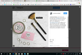 xoBeauty Shimmer Fan Brush Review