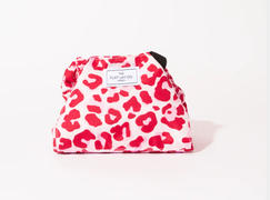 The Flat Lay Co. Drawstring Flat Lay Makeup Bag - Pink Leopard Print Review