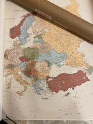 Trip Map Europos žemėlapis su smeigtukais – Margaspalvis Review
