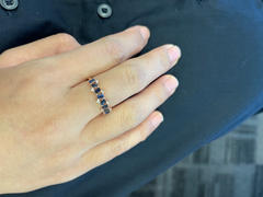 JL Heart Online Blue Sapphire Gala Ring in 14K Rose Gold Review