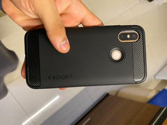allmytech.pk Xiaomi Mi 8 Spigen Case Rugged Armour Black Review