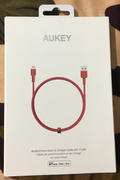 allmytech.pk Aukey Braided Nylon MFI Lightning Cable - 2m/6.6ft - CB-BAL4 - Red Review