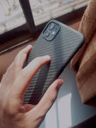 allmytech.pk iPhone 11 Aramid Fiber Air Ultra Thin Case by PITAKA - Black / Grey Twill Review
