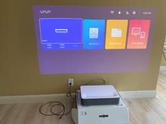 allmytech.pk VAVA 4K UHD Laser Projector TV Home Theatre | Bright 2500 Lumens | Ultra Short Throw | HDR10 | Built-in Harman Kardon Sound Bar | ALPD 3.0 | Smart Android System - Black Review
