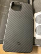 allmytech.pk iPhone 12 Pro MagEZ Aramid Fiber Magnetic Case by PITAKA - Black / Grey Twill Review