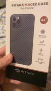 allmytech.pk iPhone 12 Pro MagEZ Aramid Fiber Magnetic Case by PITAKA - Black / Grey Twill Review