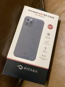 allmytech.pk iPhone 12 Pro MagEZ Aramid Fiber Magnetic Case by PITAKA - Black / Grey Twill Review