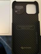 allmytech.pk iPhone 12 Pro MagEZ Aramid Fiber Magnetic Case by PITAKA - Black / Grey Twill Review