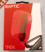 allmytech.pk Raptic Trek Airpods 1 / 2 Case - Anodized Aluminum, TPU, and Polycarbonate Protective Case - Red Review