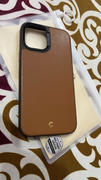 allmytech.pk Apple iPhone 12 / 12 Pro Leather Brick by CYRILL Spigen - ACS01733 - Saddle Brown Review