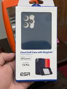allmytech.pk Apple iPhone 12 Pro MagSafe Cloud Super Soft Case by ESR - Deep Navy Blue Review