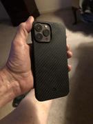 allmytech.pk iPhone 13 Pro Max MagEZ Case 2 MagSafe Compatible Carbon Fiber Magnetic Case by PITAKA - Black / Grey Twill Review