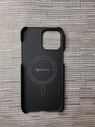 allmytech.pk iPhone 13 Pro Max MagEZ Case 2 MagSafe Compatible Carbon Fiber Magnetic Case by PITAKA - Black / Grey Twill Review