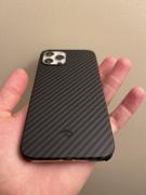 allmytech.pk iPhone 13 Pro Max MagEZ Case 2 MagSafe Compatible Carbon Fiber Magnetic Case by PITAKA - Black / Grey Twill Review
