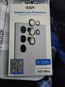 allmytech.pk Galaxy S22 Ultra Camera Lens Protector , Scratch-Resistant Ultra-Thin Tempered Glass with Aluminum Edge - Set of 5 - Black Review
