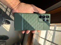 allmytech.pk Galaxy S22 Ultra Parallax Protective Case by Caseology - Midnight Green - ACS03942 Review
