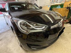 Spec-D Projector Headlights Hyundai Veloster (2012-2017) LED Sequential - Black Chrome or Smoke Tinted