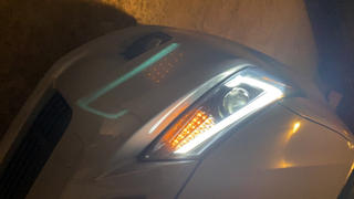 Spec-D Projector Headlights Scion tC (2011-2012-2013) w/ LED Bar - Black / Tinted / Chrome