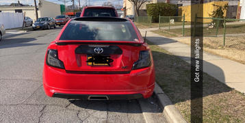 Spec-D Tail Lights Scion tC (2011-2012-2013) LED Light Bar - Black / Smoked