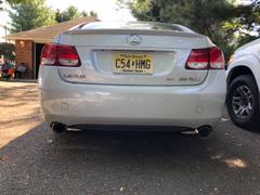 Rev9 Exhaust Lexus GS300 / GS350 (06-11) Dual Polished Mufflers w/ 4" Double Wall Tips