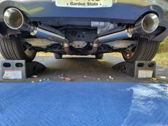 Rev9 Exhaust Infiniti G37 Coupe / Q60 (08-16) Dual Axleback w/ High Flow Mufflers