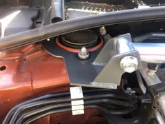 Megan Racing Strut Bar Toyota Corolla (09-13) Race Spec - Front Polished Upper
