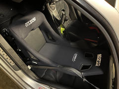 SPARCO Sprint Racing Seats (Black / Blue / Red) Cloth or Vinyl Fixed Back Medium or Large