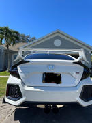 Spec-D Spoiler Honda Civic 4 Door Sedan (2016-2021) Civic Type-R Style Wing