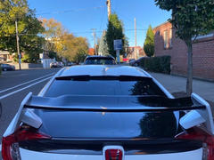 Spec-D Spoiler Honda Civic 4 Door Sedan (2016-2021) Civic Type-R Style Wing