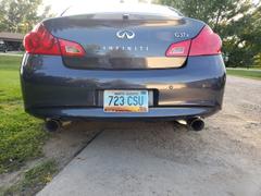Top Speed Pro 1 Exhaust Infiniti G35 RWD / G35X AWD / G37 Sedan (2007-2013) Y-Pipe Back