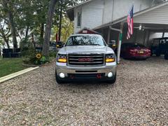 Spec-D Projector Headlights GMC Sierra 1500 (2007-2013) LED C-Bar -  Black / Chrome / Smoke