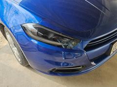 Spec-D Projector Headlights Dodge Dart (13-16) w/ Optional LED Bar - Black / Chrome / Smoked