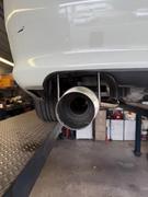 Megan Racing Exhaust Infiniti G35 Sedan (03-06) Polished/Blue Burnt