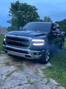 Spec-D Projector Headlights Ram 1500 (19-22) Switchback Sequential LED Black / Clear