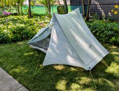 katsZpacks Offset Solo Tent 試し張りのみ美品 Offset Solo Tent - 1P UL Backpacking Shelter | Zpacks