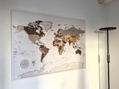 Trip Map Push Pin World Map - Safari (Detailed) Review