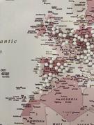 Trip Map Map Push Pins – White Review